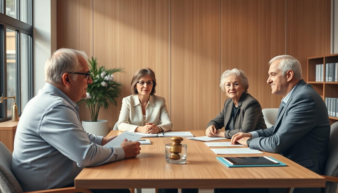 Family legal discussion support